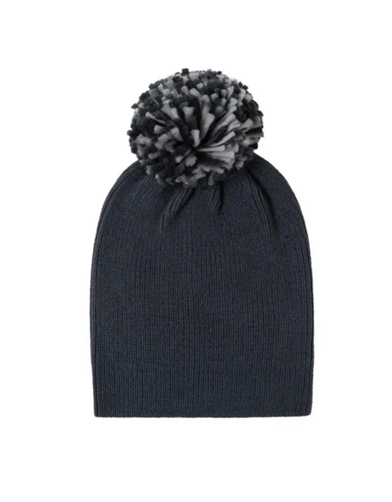 Lemon Michigan Ribbed Beanie