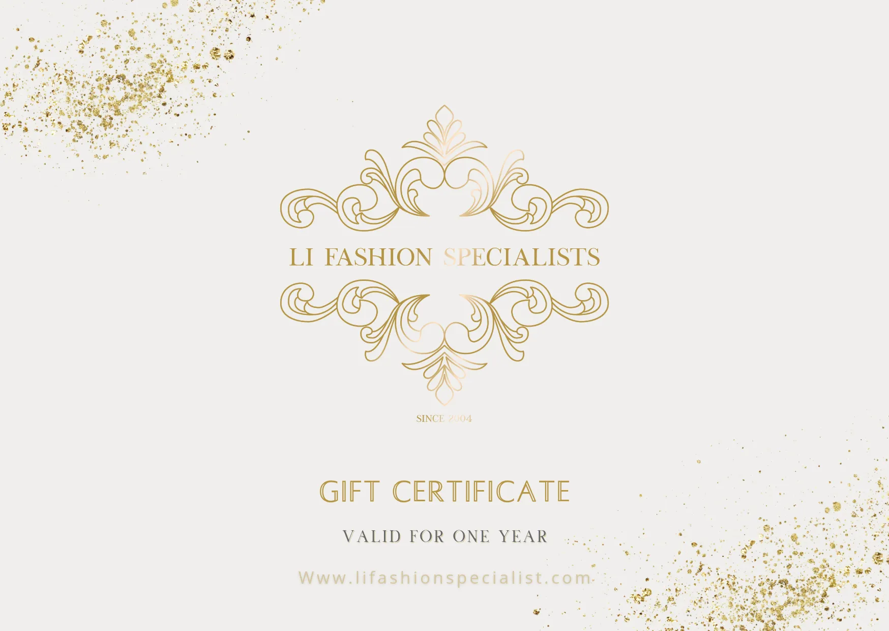 Li Fashion Gift Card