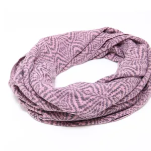 Light Pink Alpaca Infinity Scarf