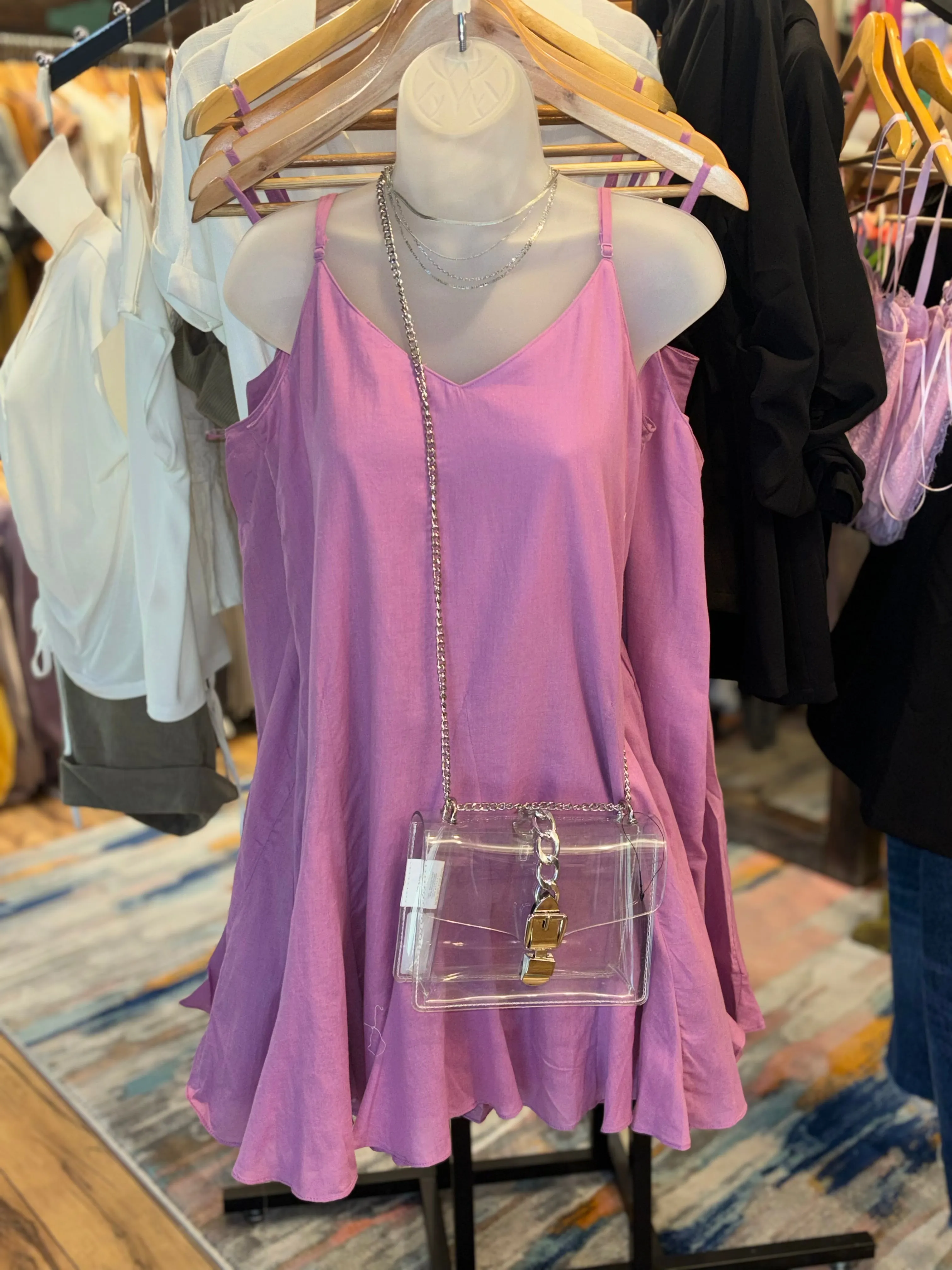 Light Purple Mini Dress