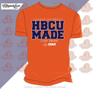 LINCOLN | HBCU  MADE Orange Unisex Tees