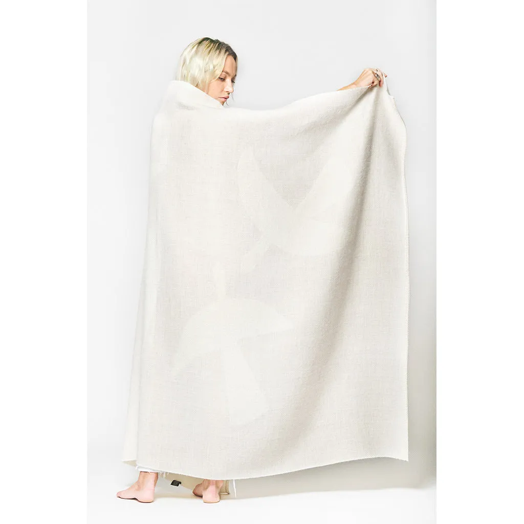LottaLove Reversible Throw.  Zero Dye