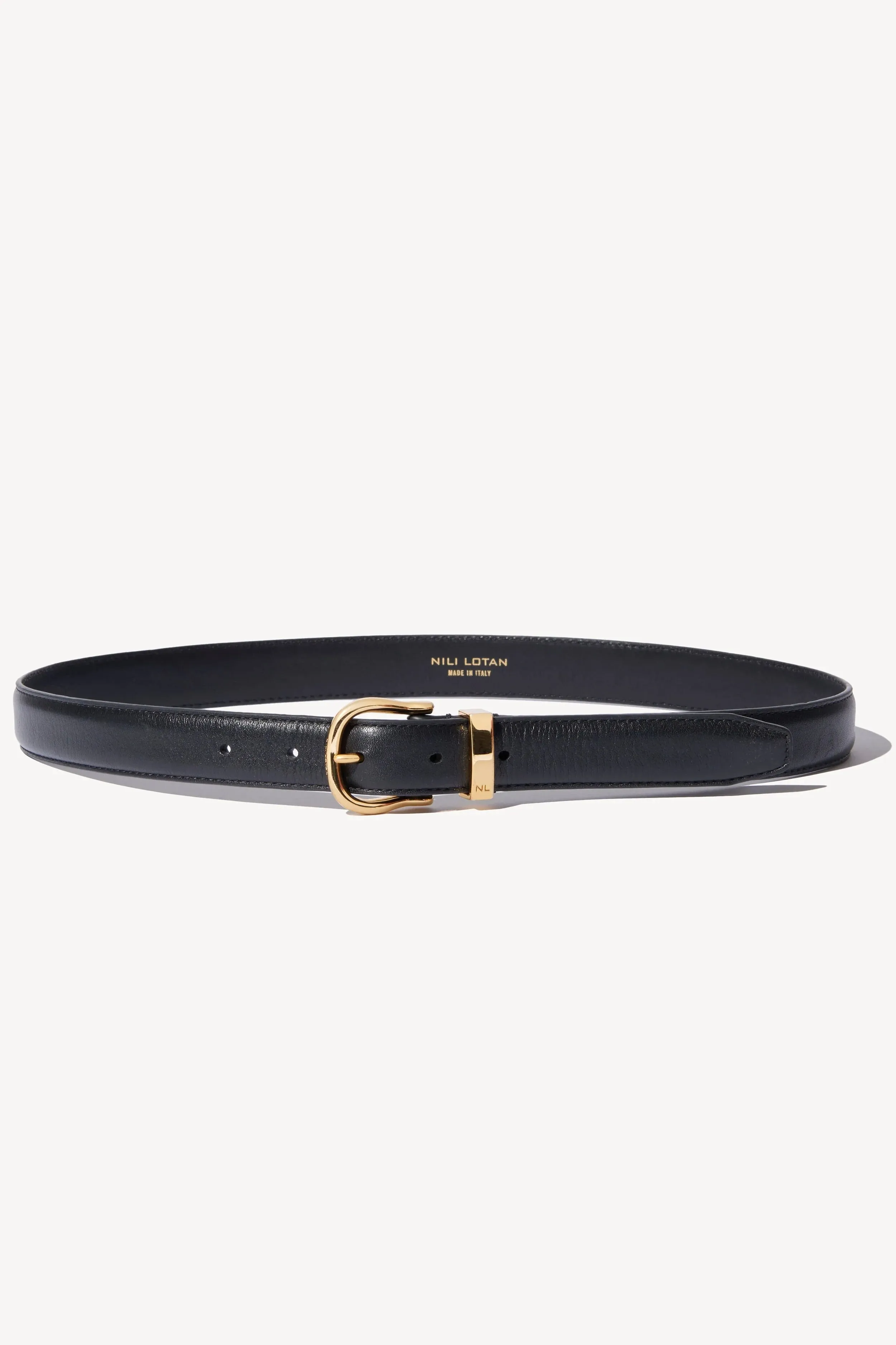 Louise Belt - Black/Brass