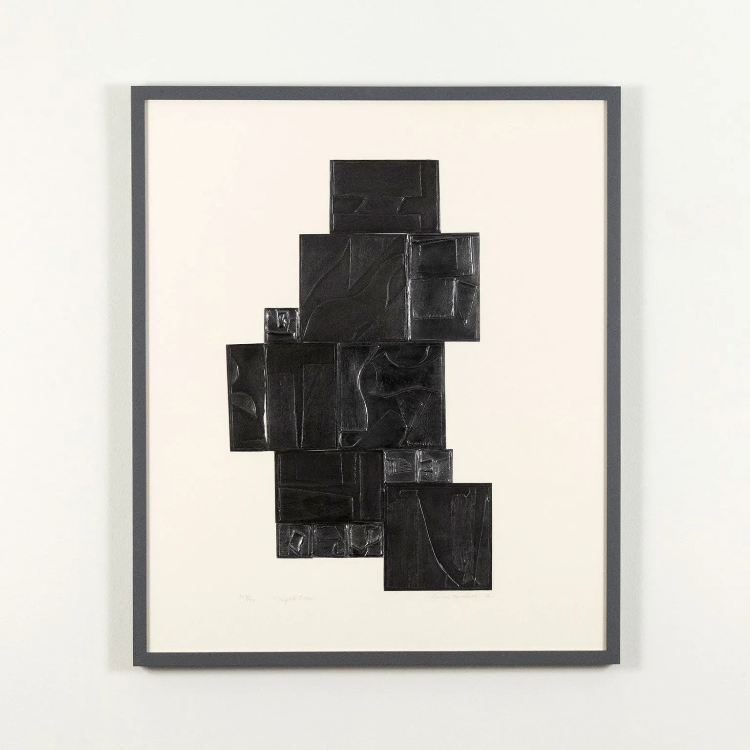 LOUISE NEVELSON "NIGHT TREE" 1972