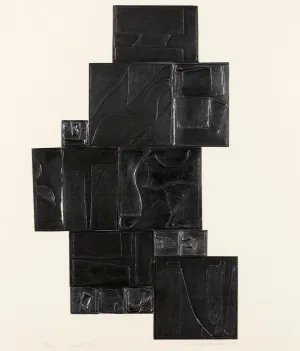LOUISE NEVELSON "NIGHT TREE" 1972