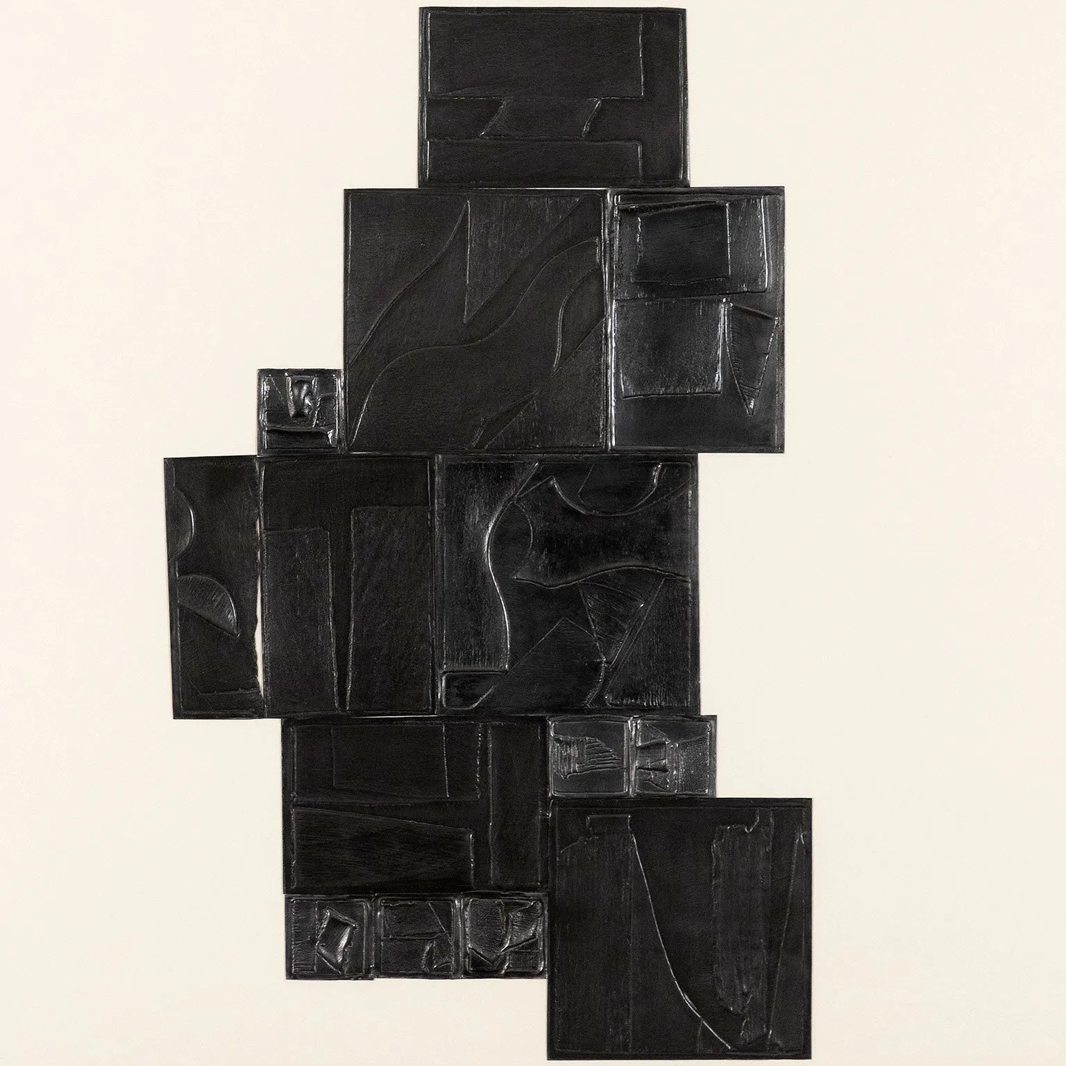 LOUISE NEVELSON "NIGHT TREE" 1972