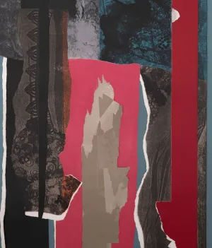 LOUISE NEVELSON "REFLECTIONS III" ETCHING, 1983