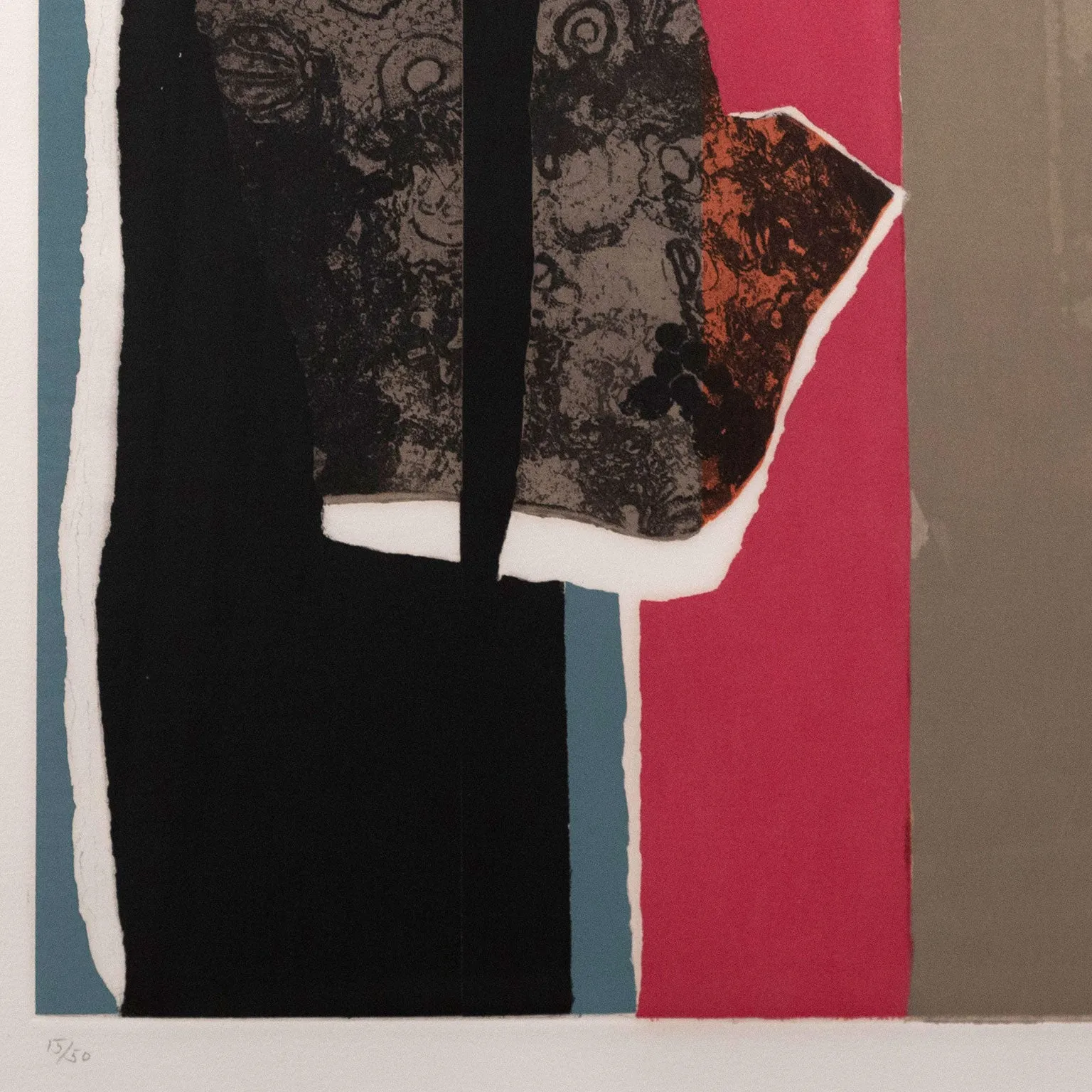 LOUISE NEVELSON "REFLECTIONS III" ETCHING, 1983