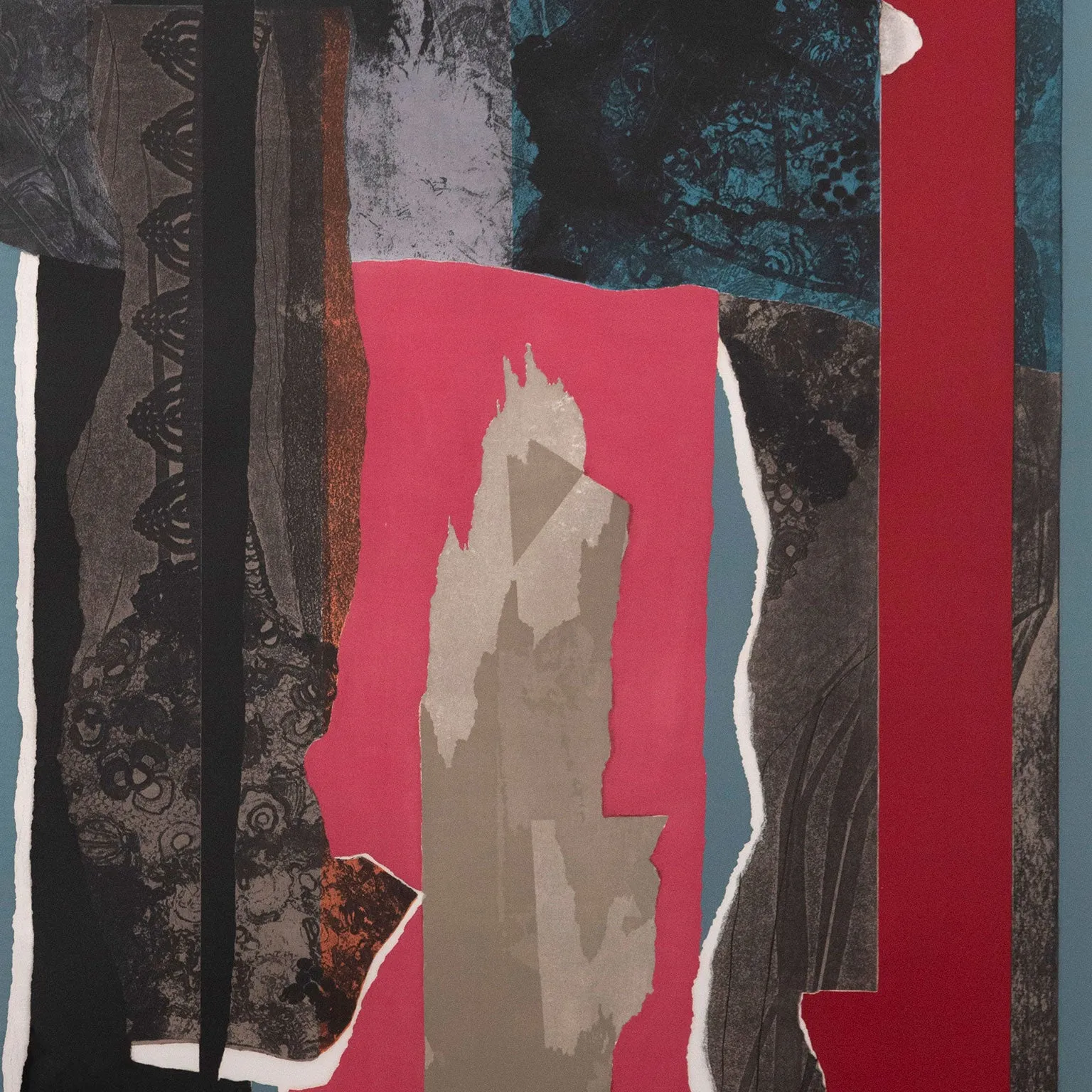 LOUISE NEVELSON "REFLECTIONS III" ETCHING, 1983