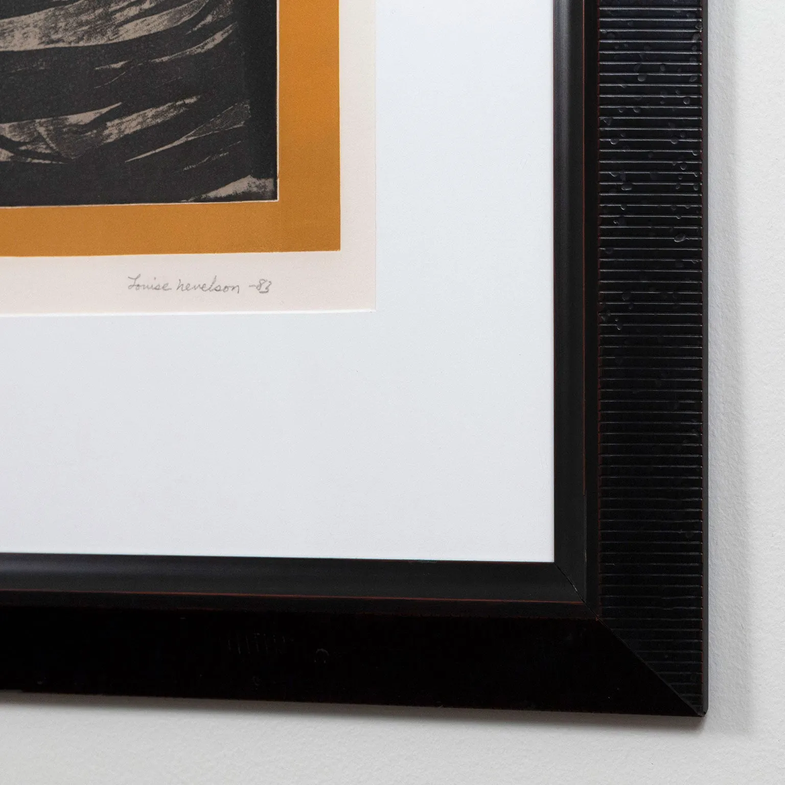 LOUISE NEVELSON "REFLECTIONS I" ETCHING, 1983