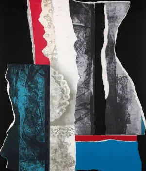 LOUISE NEVELSON "REFLECTIONS IV" ETCHING, 1983