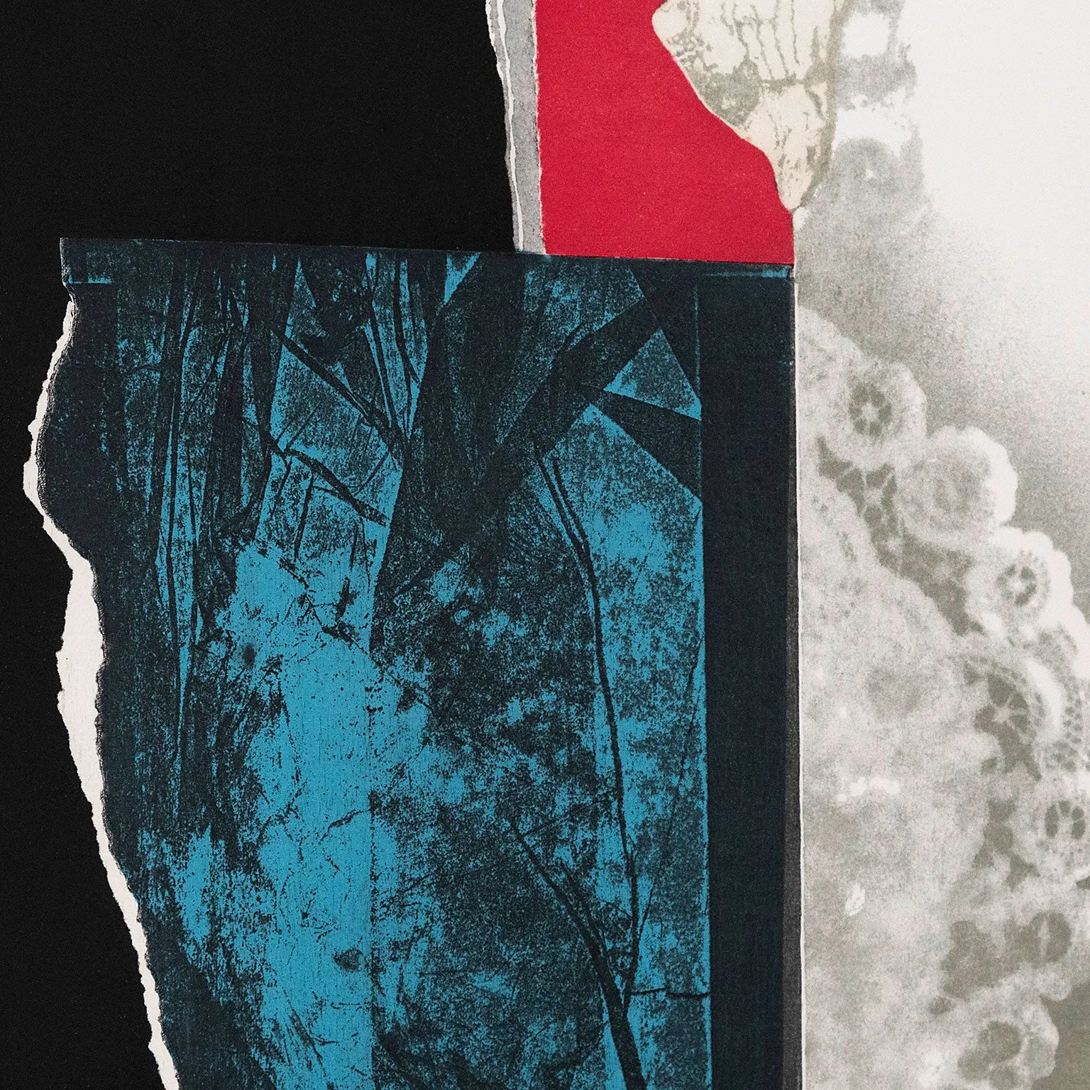 LOUISE NEVELSON "REFLECTIONS IV" ETCHING, 1983