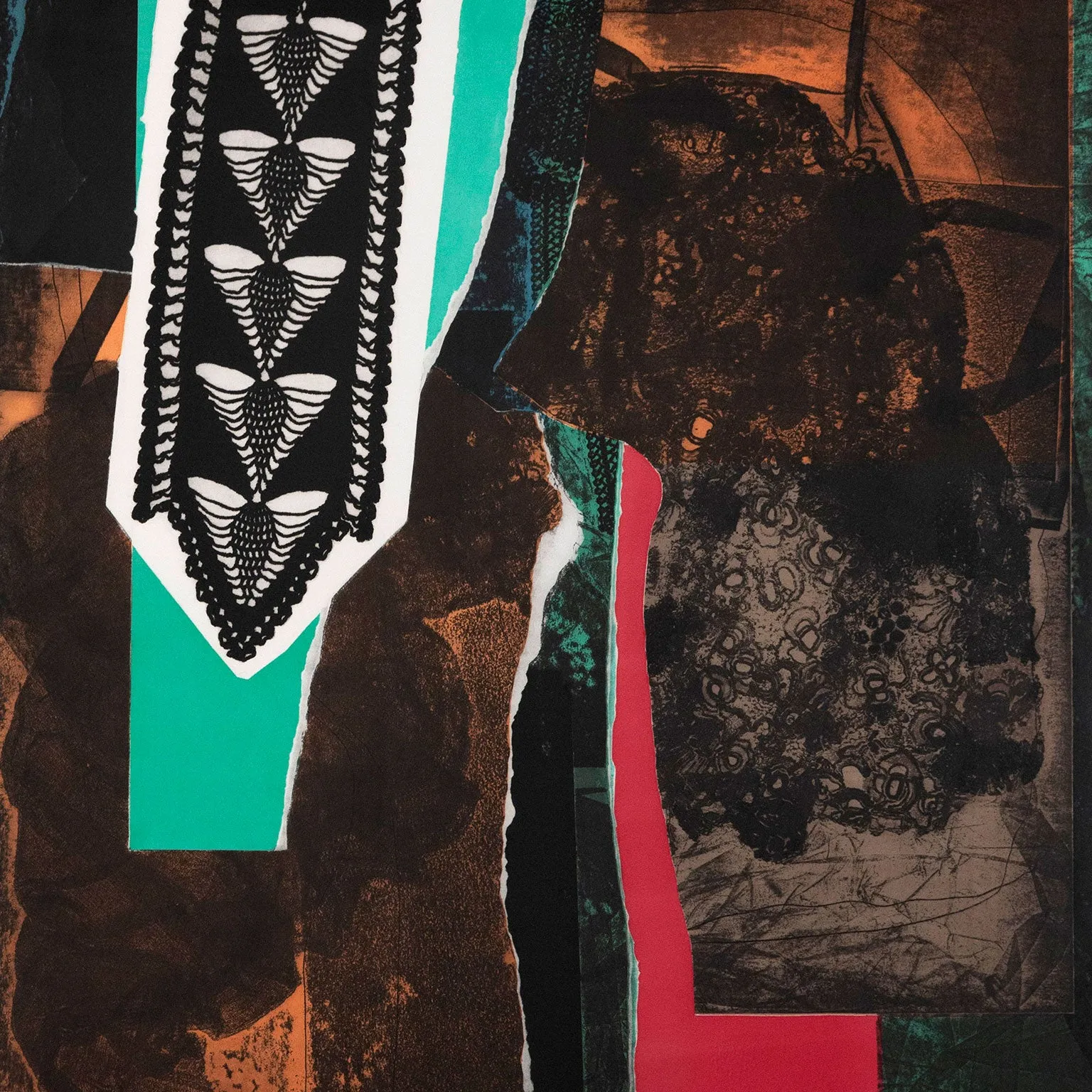 LOUISE NEVELSON "REFLECTIONS V" ETCHING, 1983