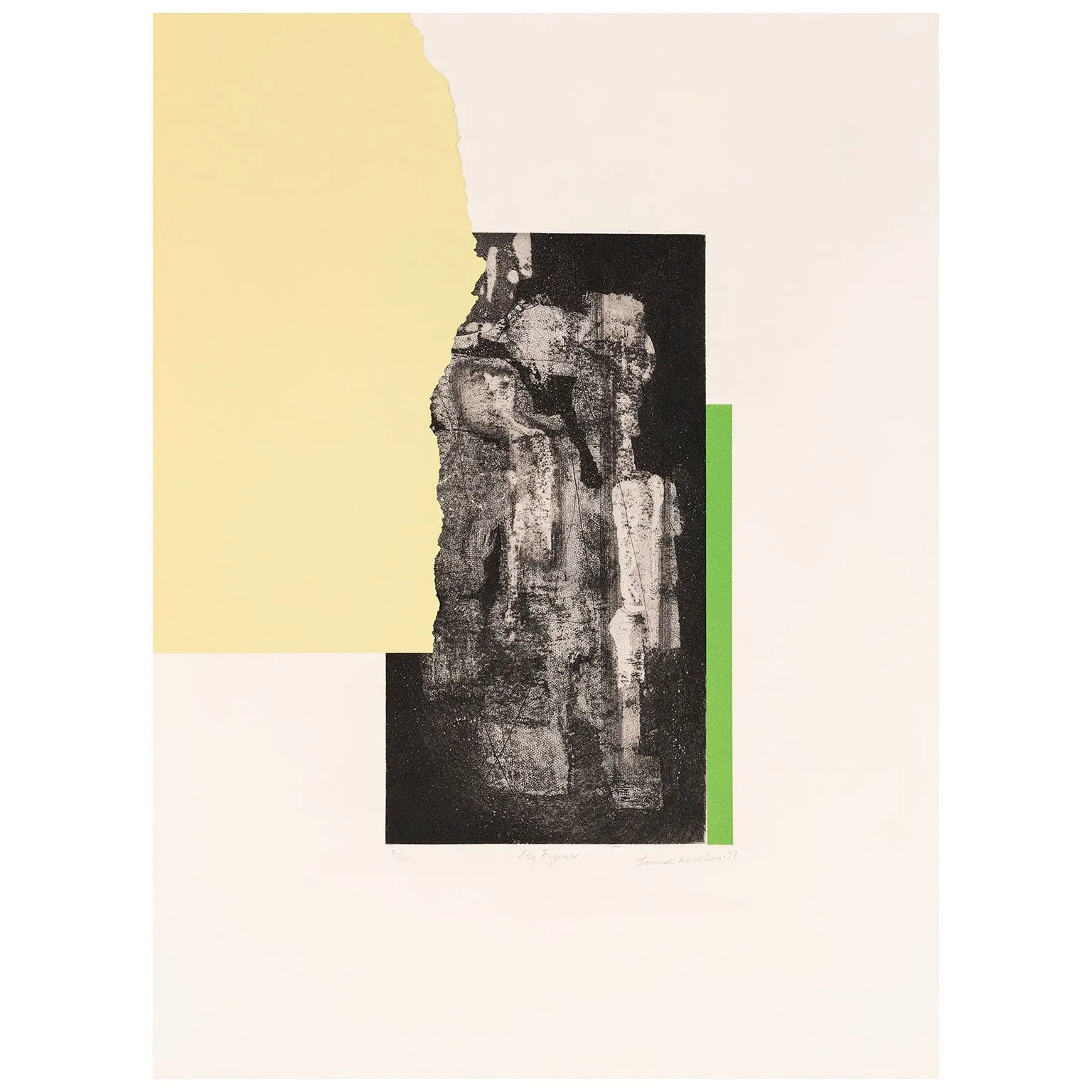 LOUISE NEVELSON "SKY FIGURES", 1977