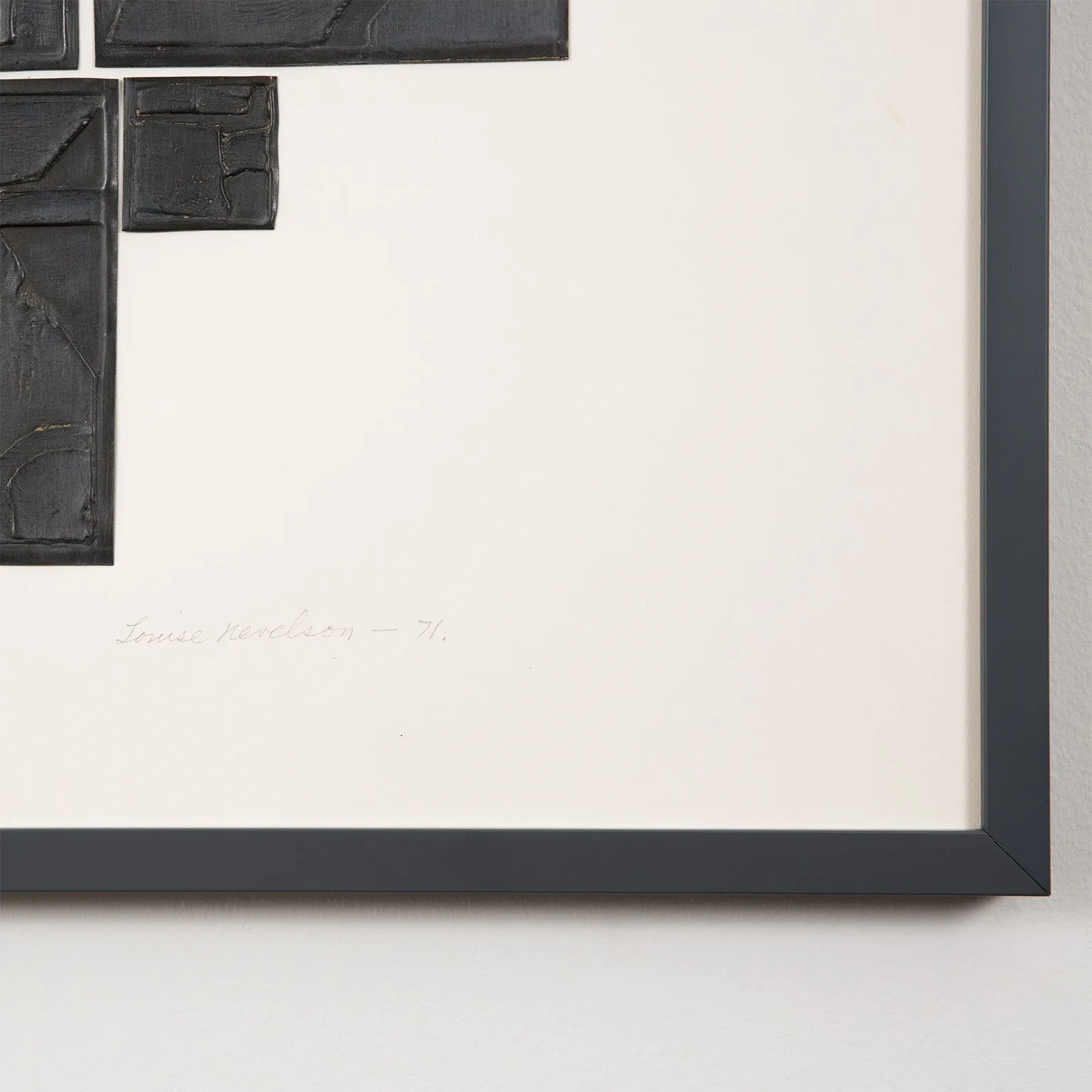 LOUISE NEVELSON "SKY GARDEN" 1971