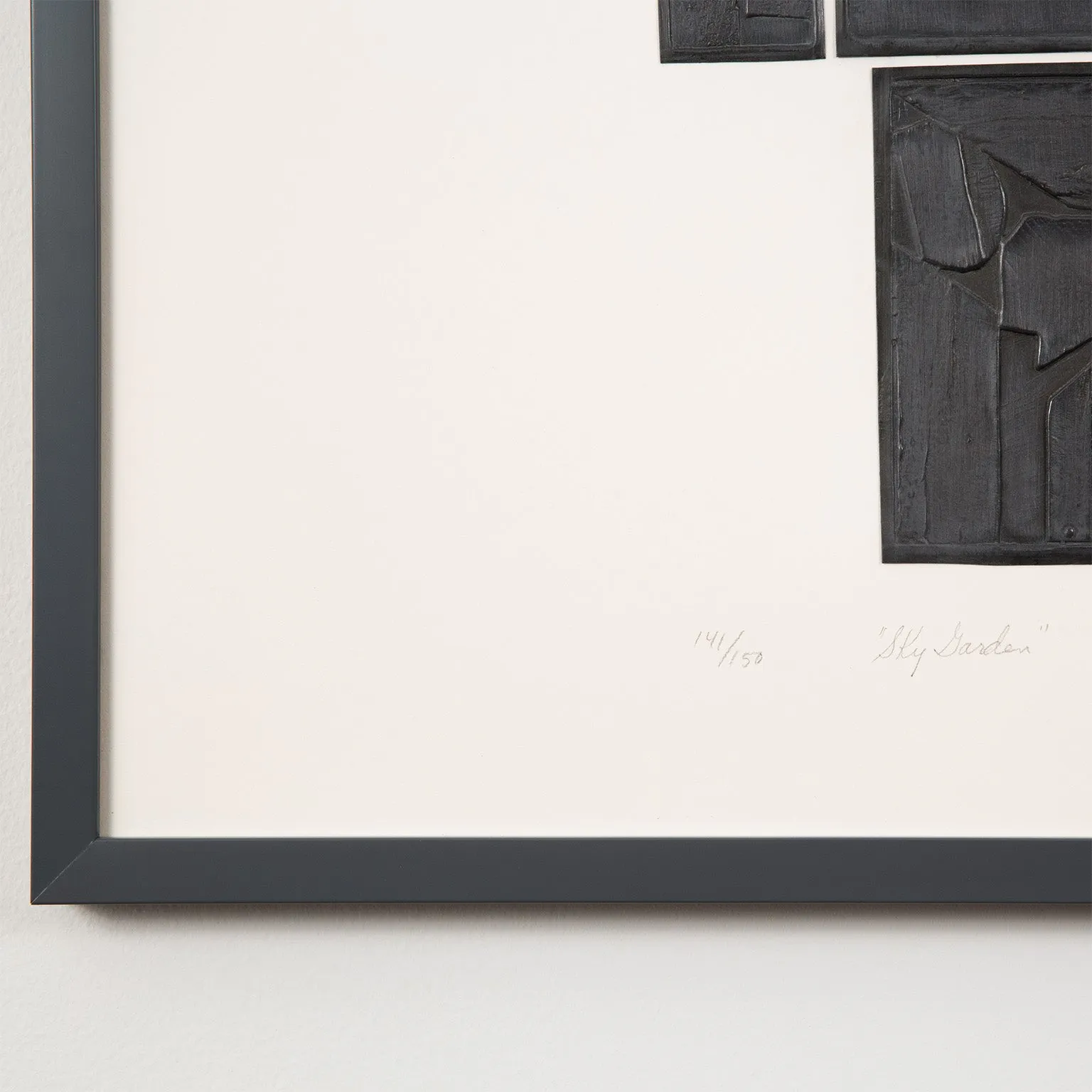 LOUISE NEVELSON "SKY GARDEN" 1971