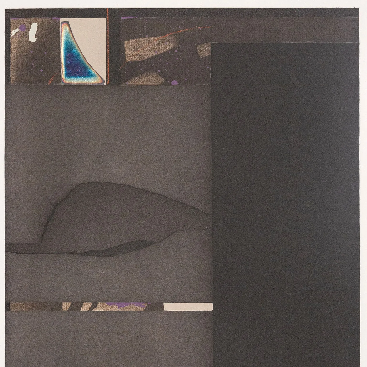 LOUISE NEVELSON “ROMAN BLACK” 1975
