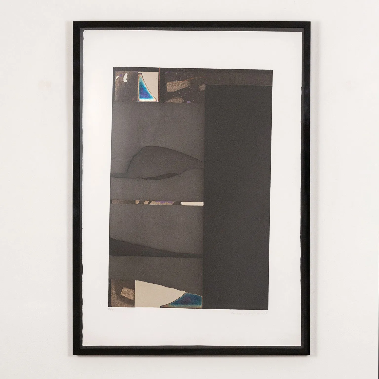 LOUISE NEVELSON “ROMAN BLACK” 1975