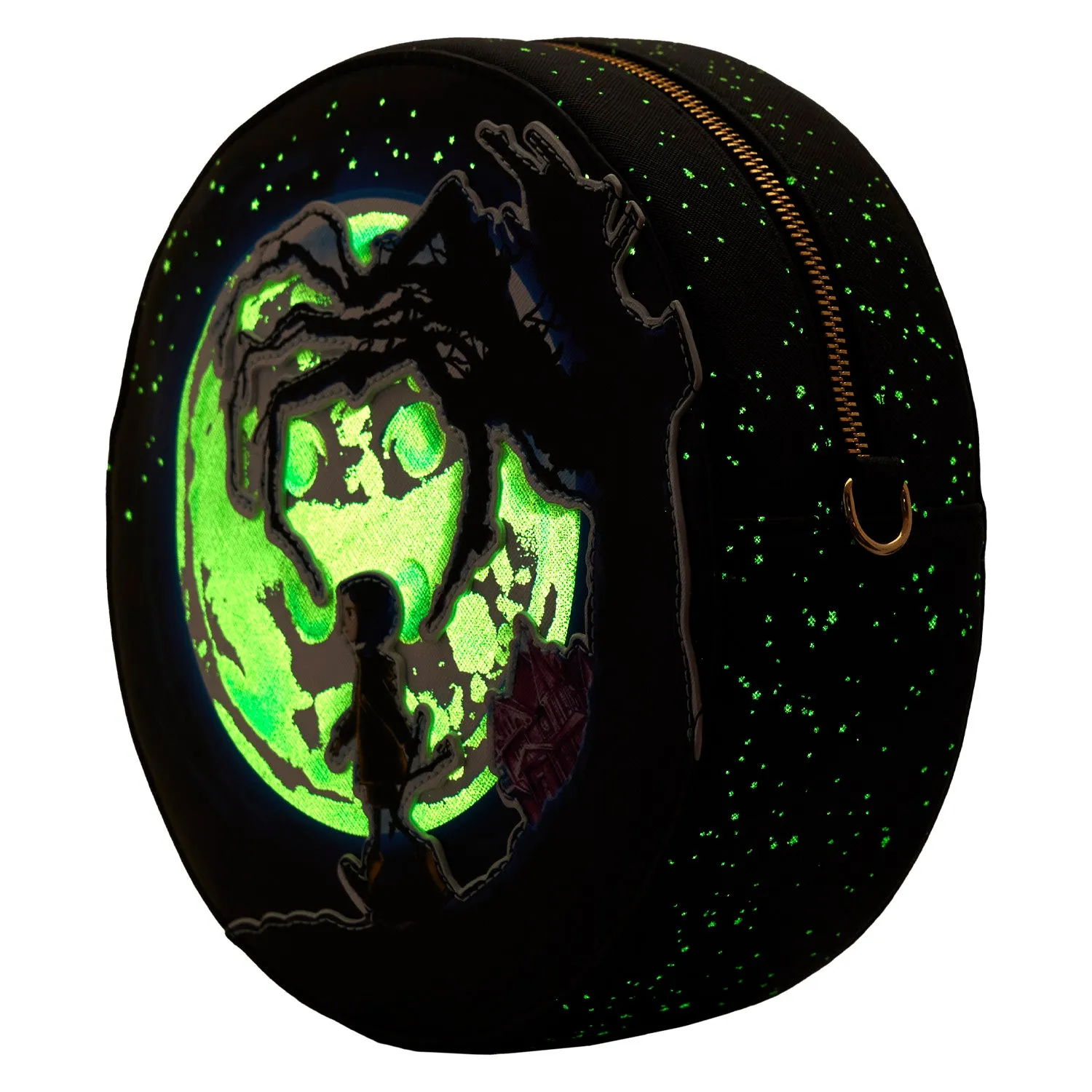 Loungefly Laika Coraline Moon Glow Crossbody Bag