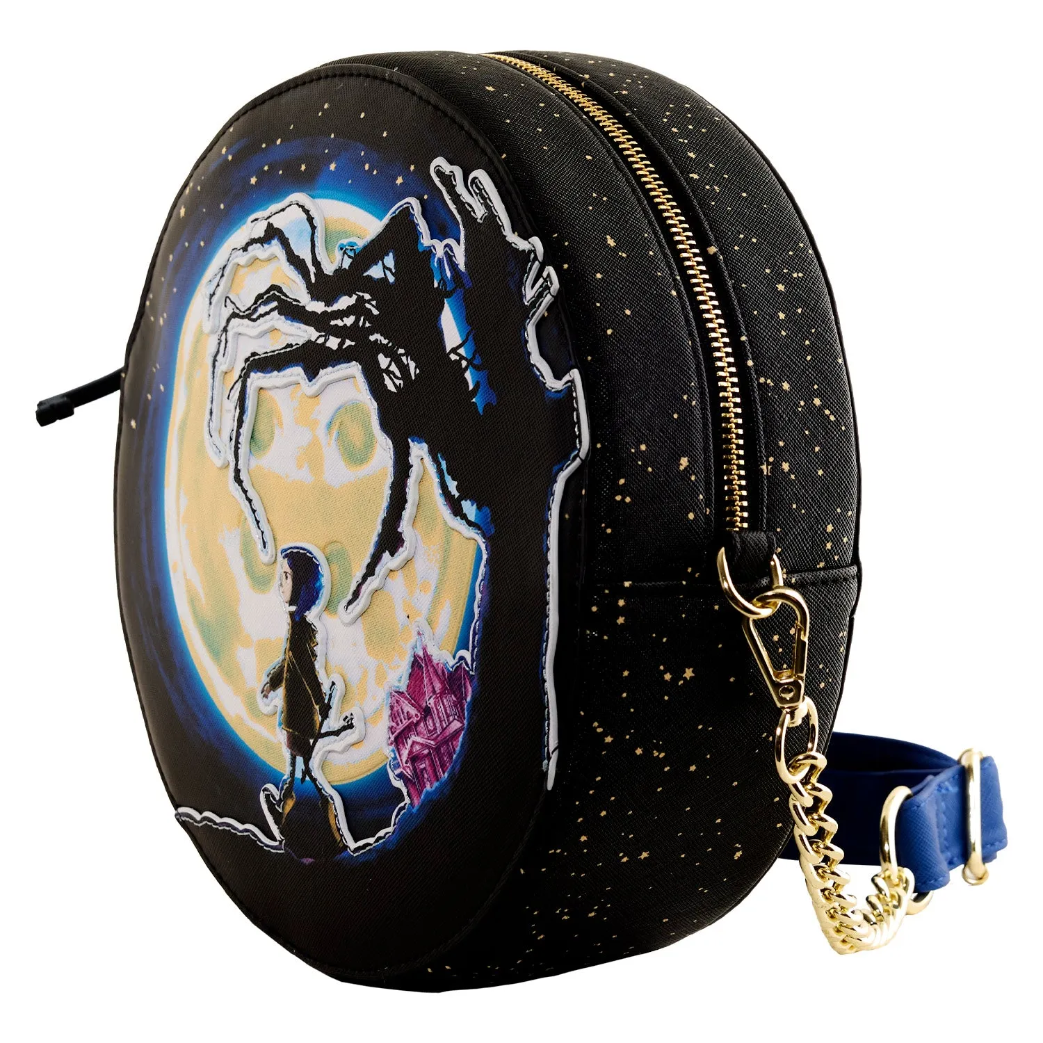 Loungefly Laika Coraline Moon Glow Crossbody Bag