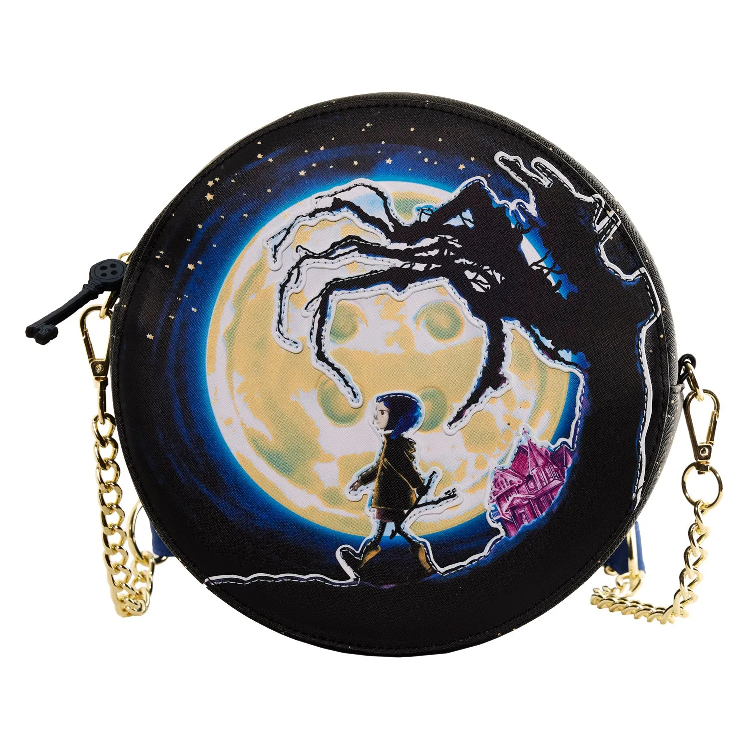 Loungefly Laika Coraline Moon Glow Crossbody Bag