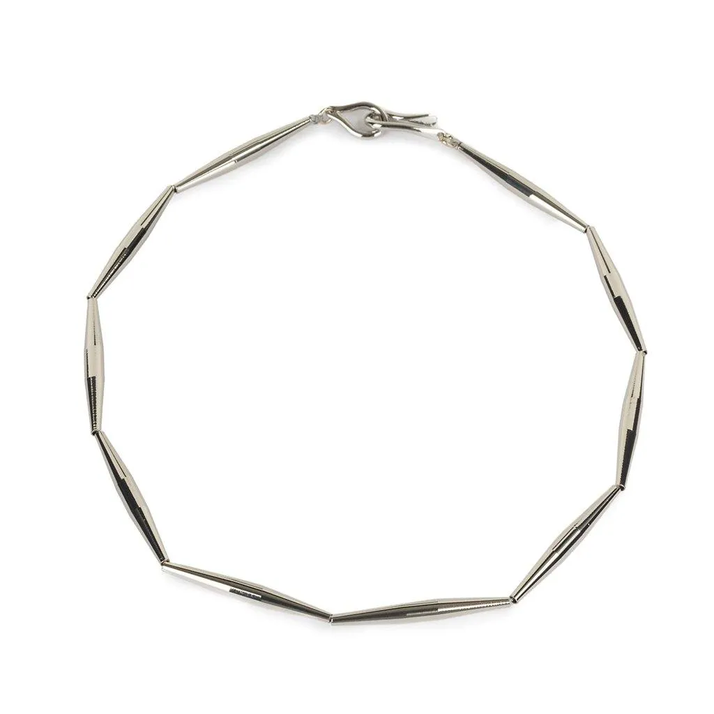 Lumia Helia Single Chain Necklace In Silver