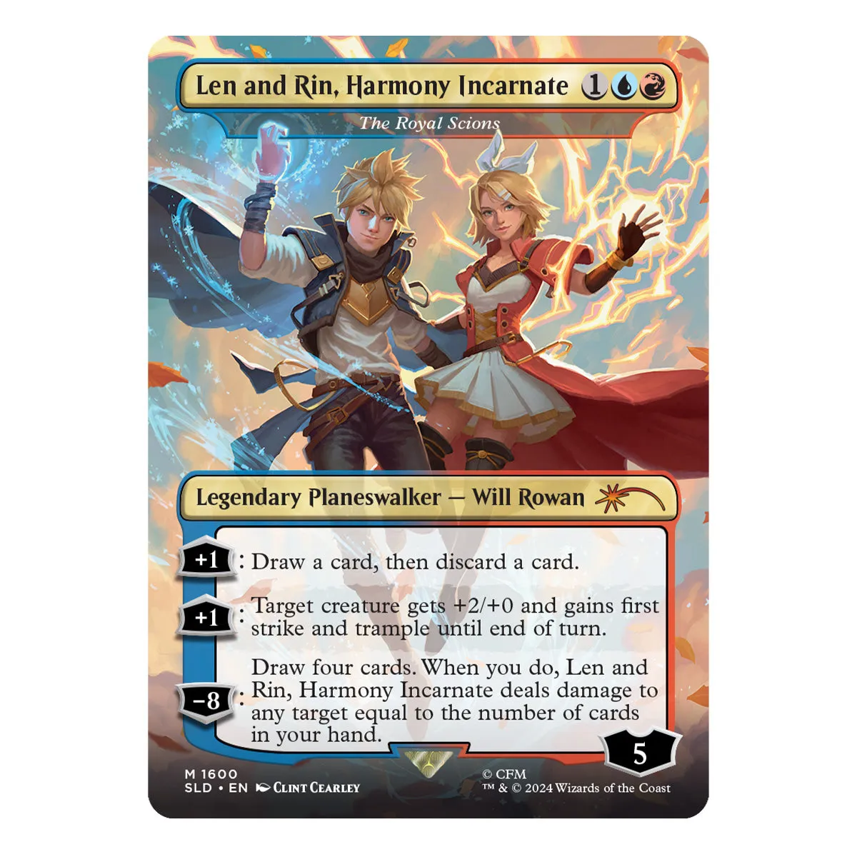 Magic Secret Lair Camp Totally Safe Drop Hatsune Miku: Electric Entourage EN Non-Foil Edition