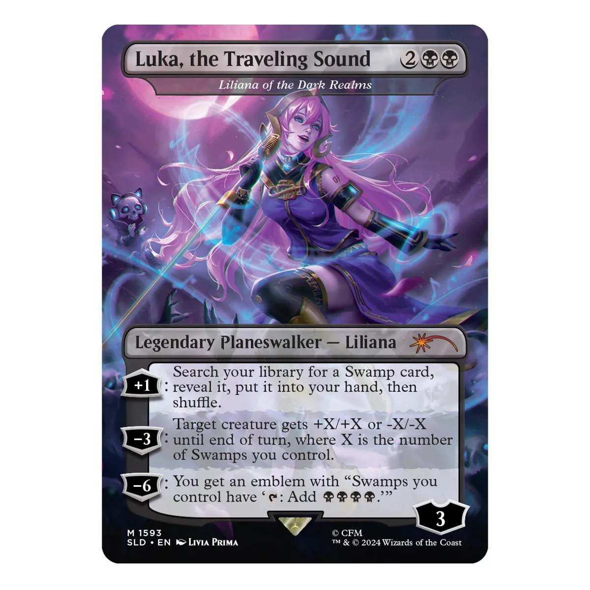 Magic Secret Lair Camp Totally Safe Drop Hatsune Miku: Electric Entourage EN Non-Foil Edition