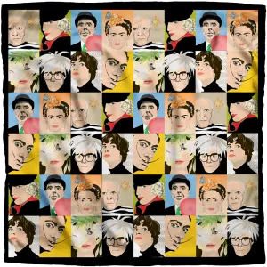 Master Artists Cotton Bandana | art by Studio Daedre