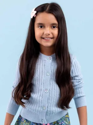 Maxine Cerulean Cardigan