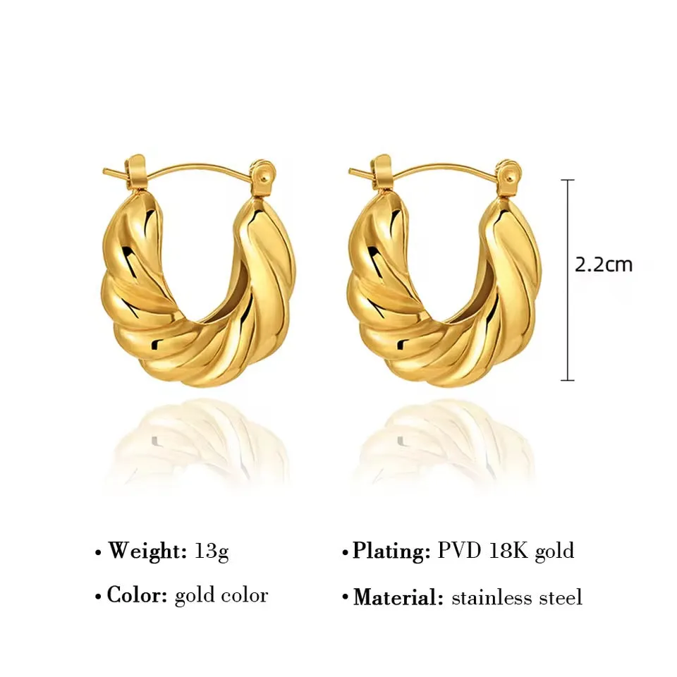 Minimalist Aura Arcs Earrings