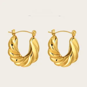 Minimalist Aura Arcs Earrings