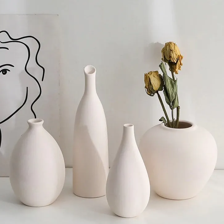Minimalist Ceramic Pastel Vase