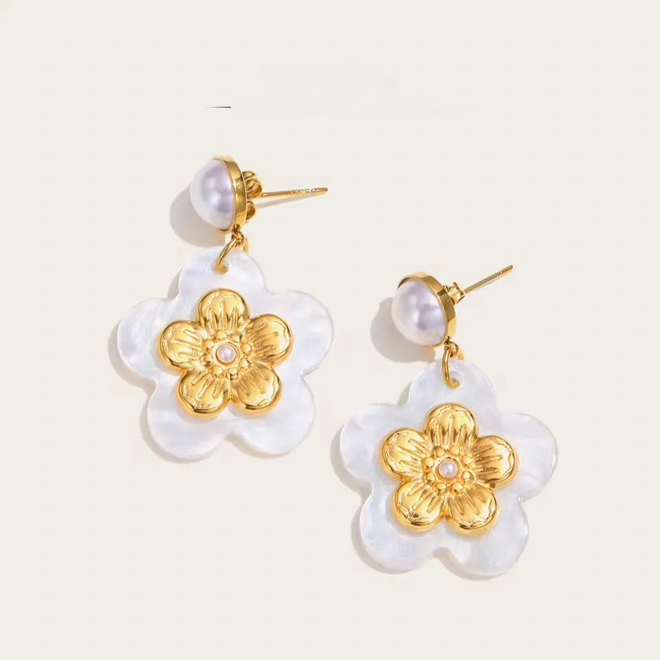 Minimalist Serene Bloom Earrings