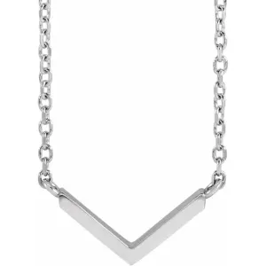 Minimalist V Necklace - Special Order