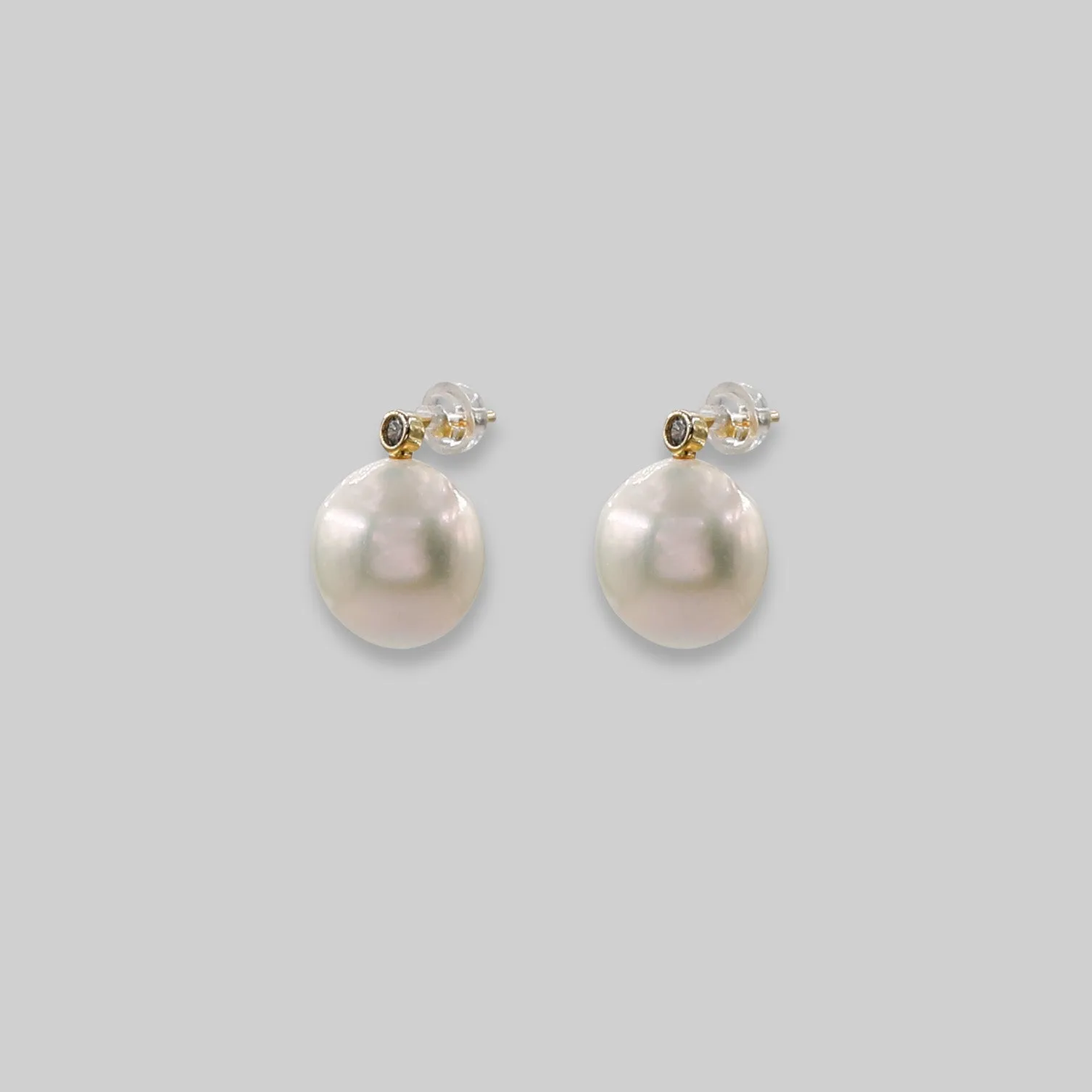 Modern Pearl Earrings