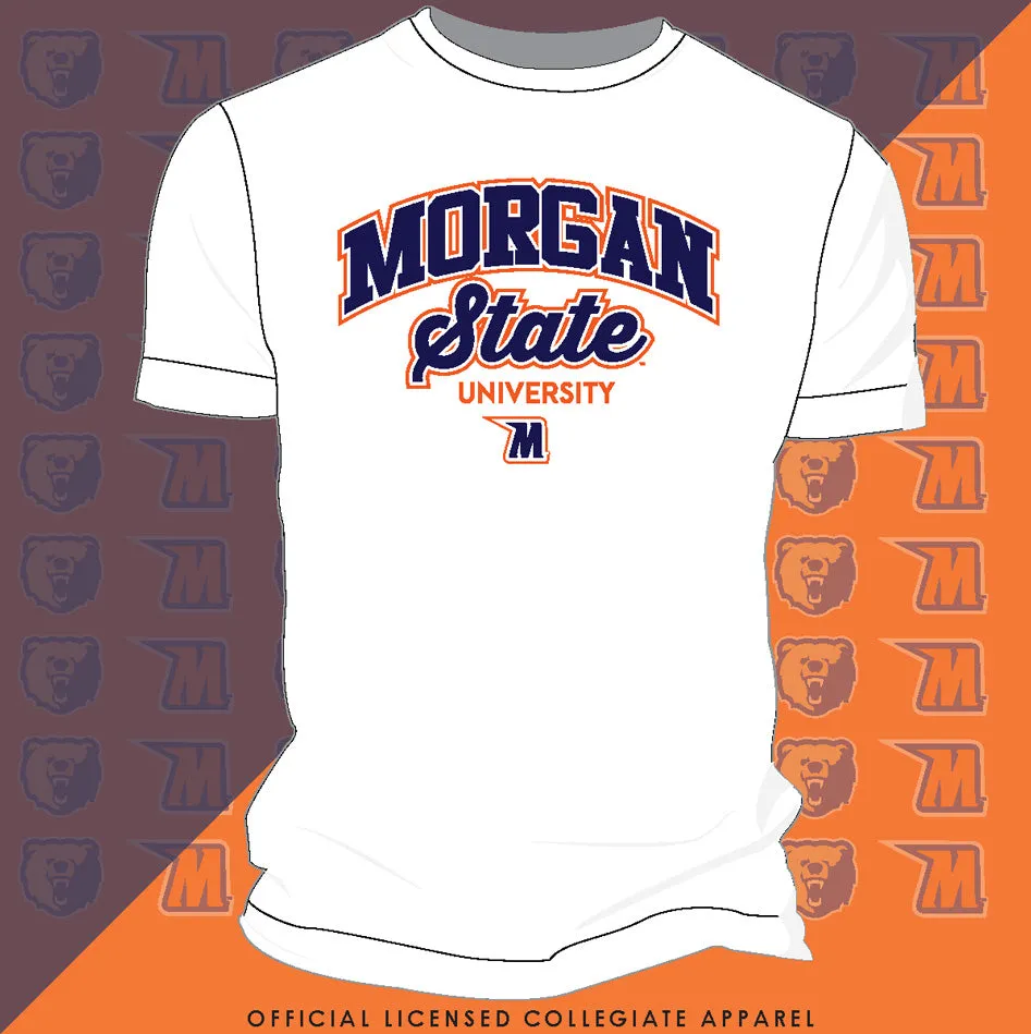 Morgan State | Univ. ARCH Navy Unisex Tees (**)