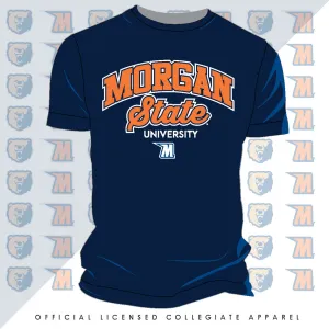 Morgan State | Univ. ARCH Navy Unisex Tees (**)