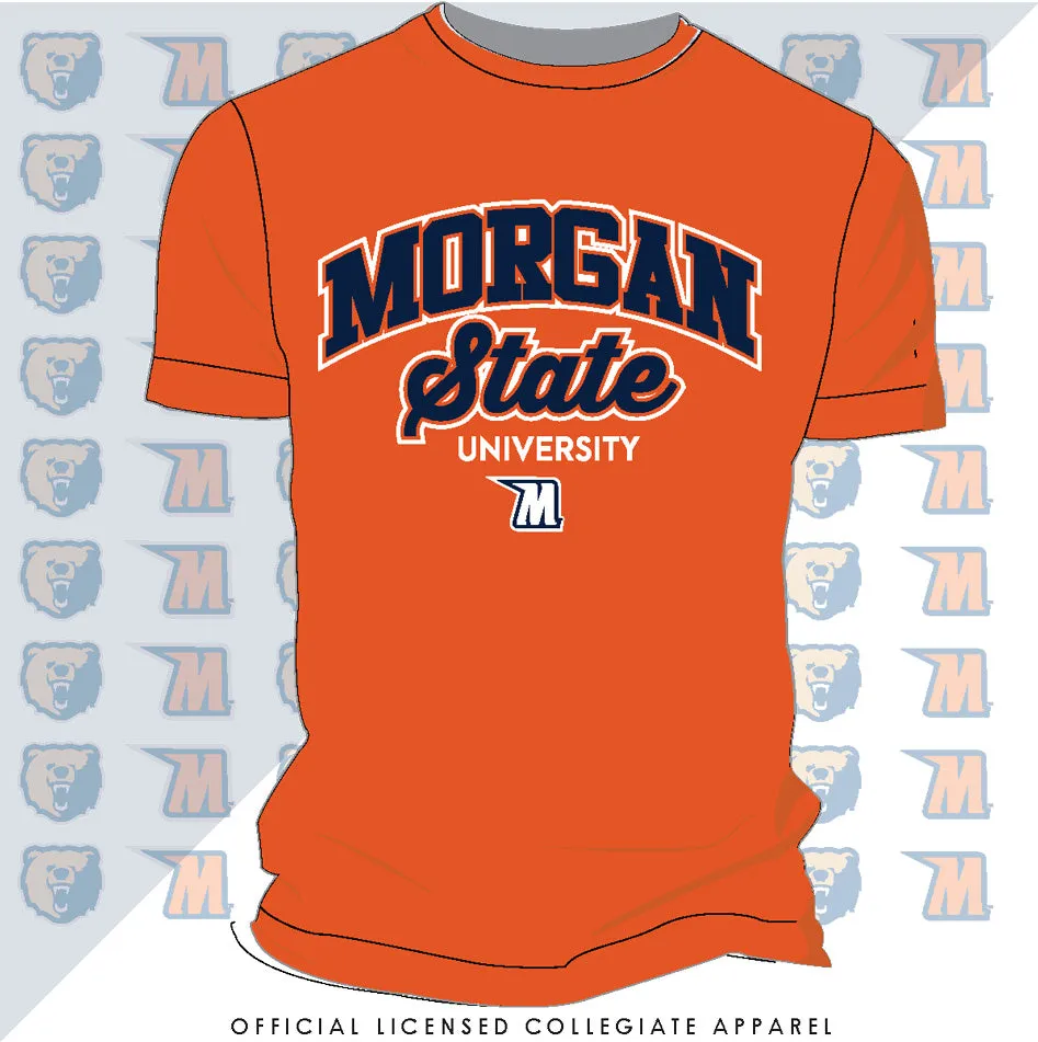 Morgan State | Univ. ARCH Navy Unisex Tees (**)
