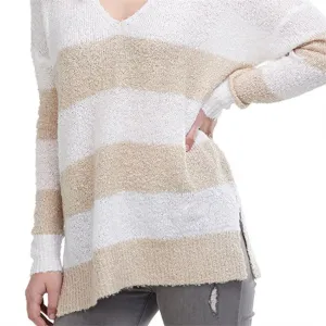 Mud Pie Casper Stripe Sweater - White