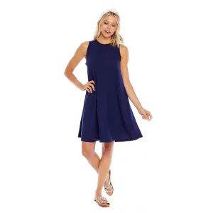 Mud Pie Navy Inman Ribbed Dress