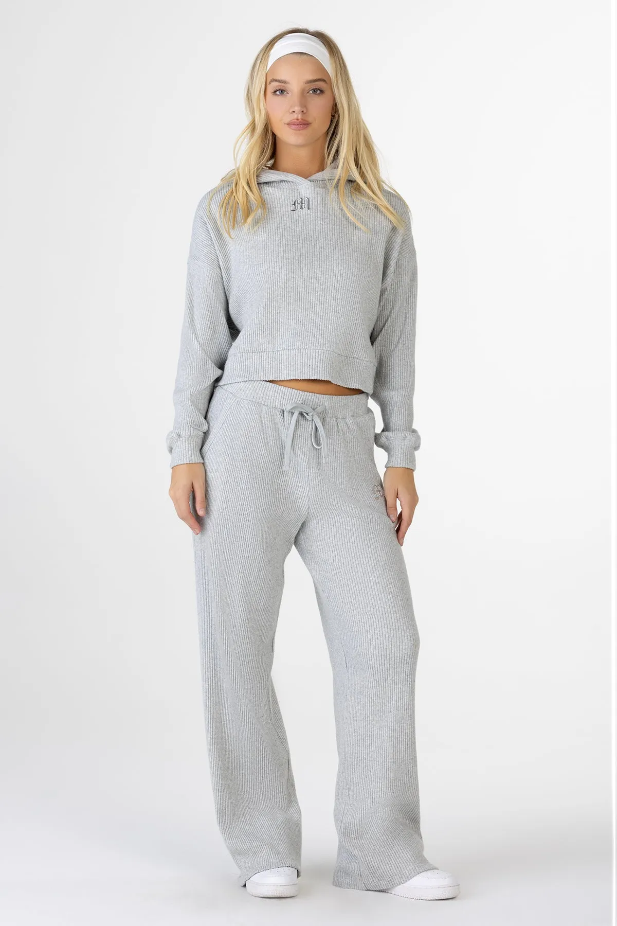 Nara Ribbed Hoodie