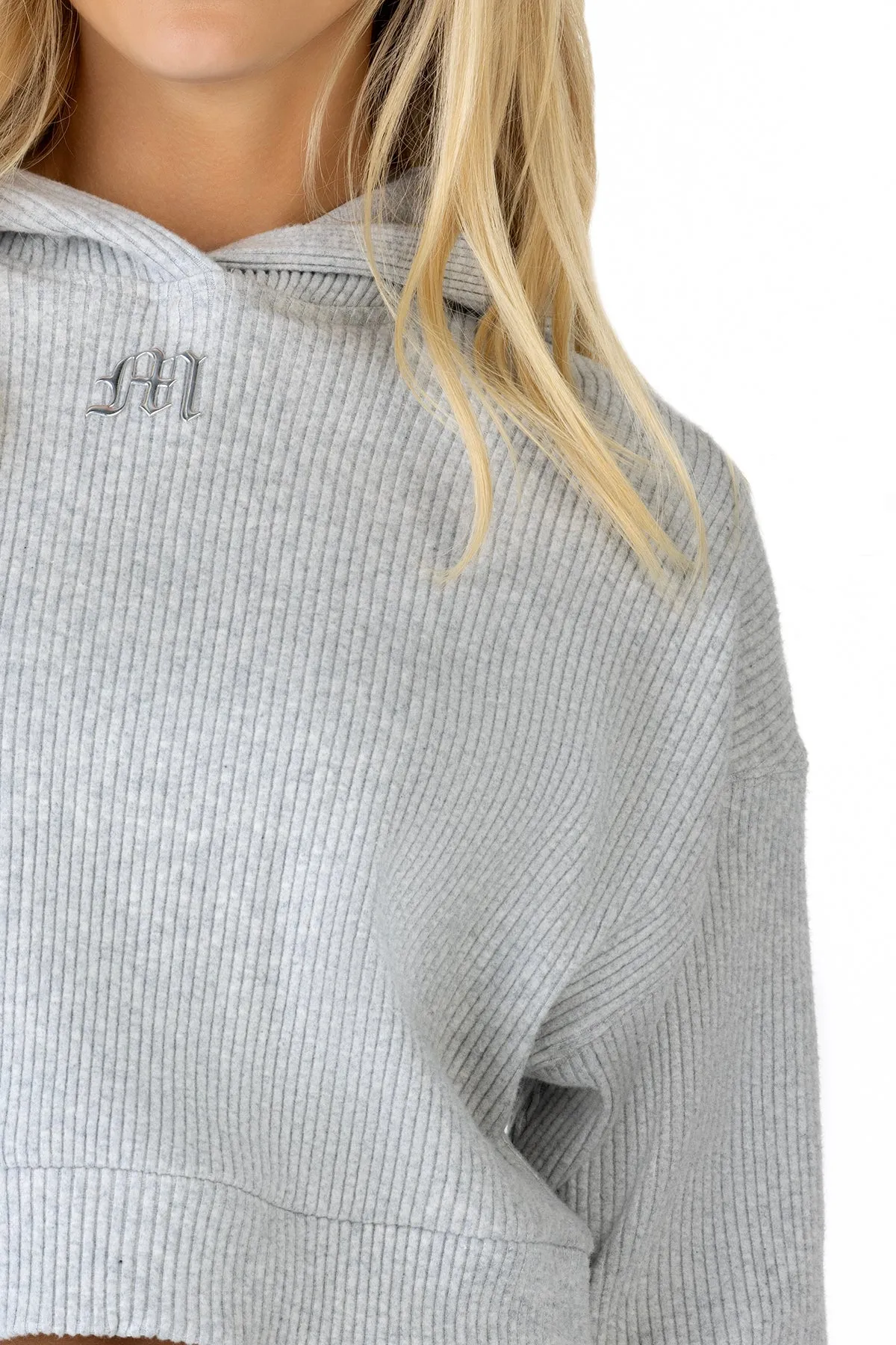 Nara Ribbed Hoodie