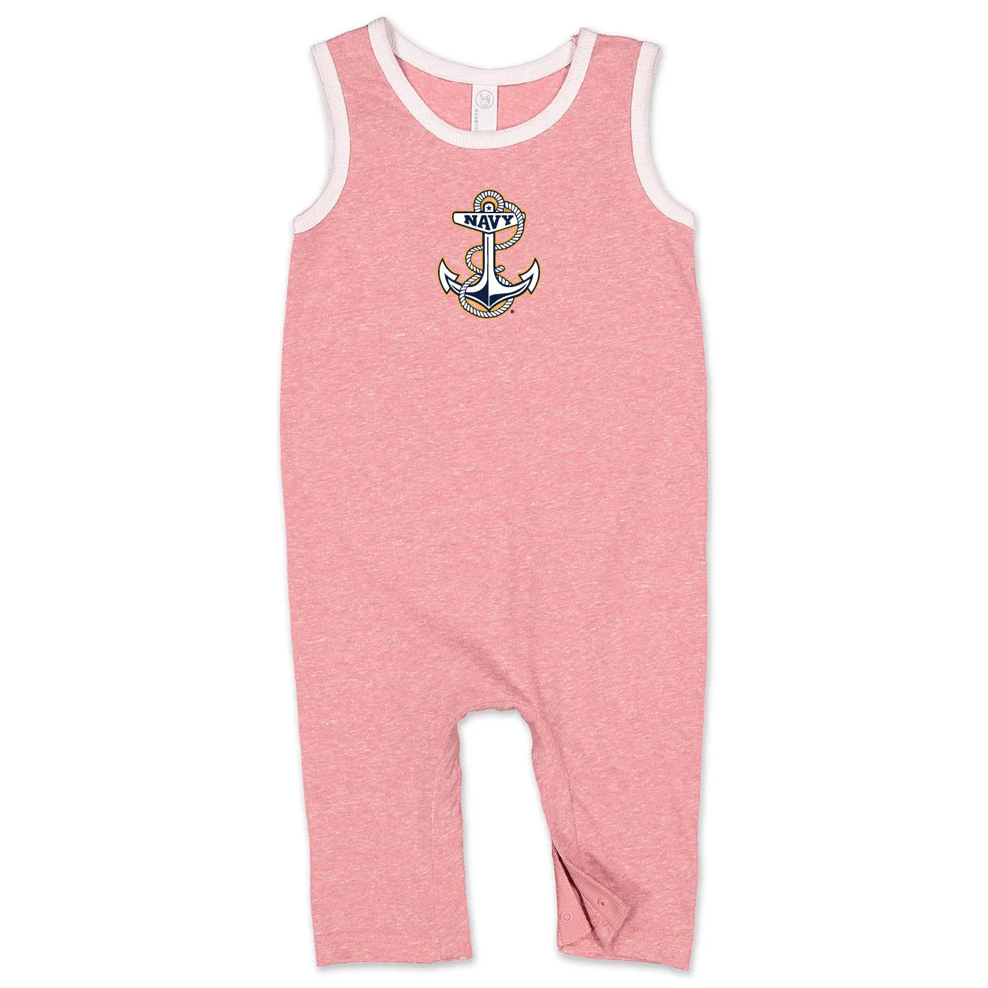 Navy Anchor Infant Tank Romper