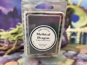 New Salty Girl Co. Mythical Dragon "Dragons Blood Scent" 100% Soy Wax Melts 3.2 Oz Net! For use in a wax warmer