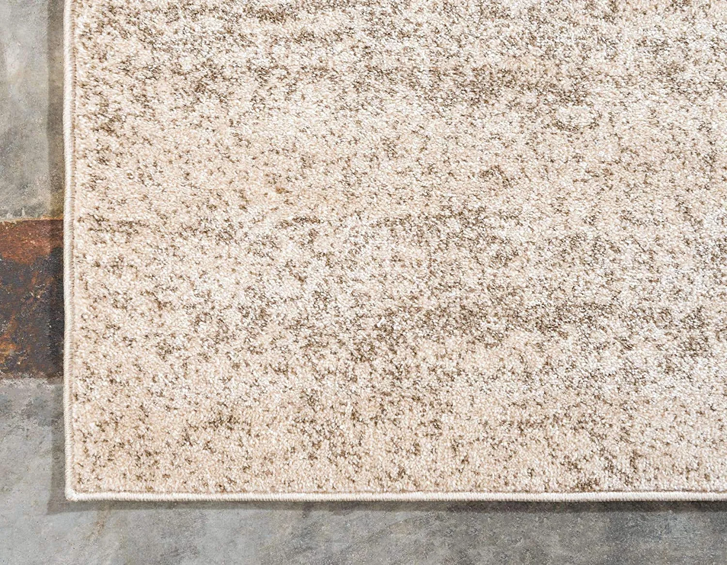 New Unique Loom Del Mar Collection Contemporary Transitional Beige Square Rug (8' 0 x 8' 0) Retails $325 