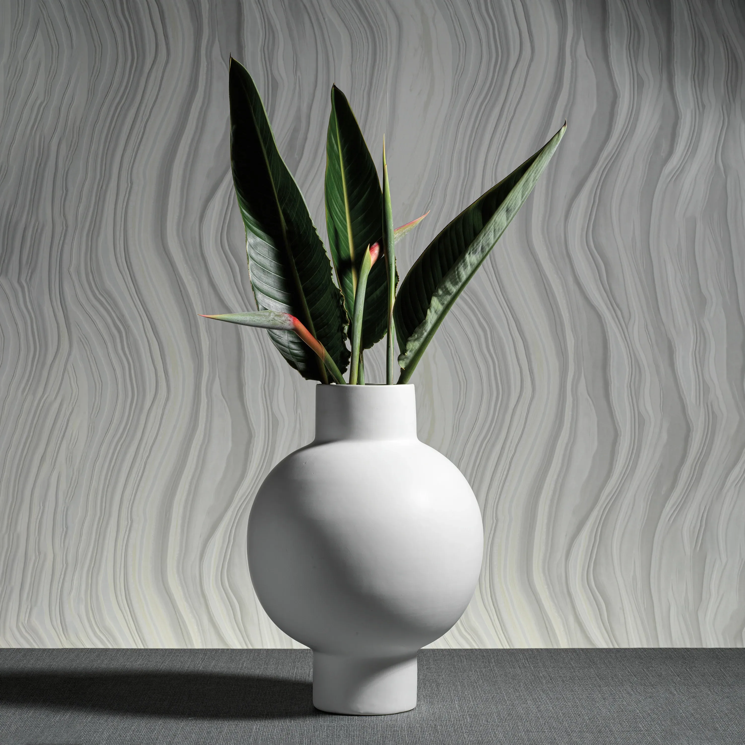 Nora Stoneware Vase- White