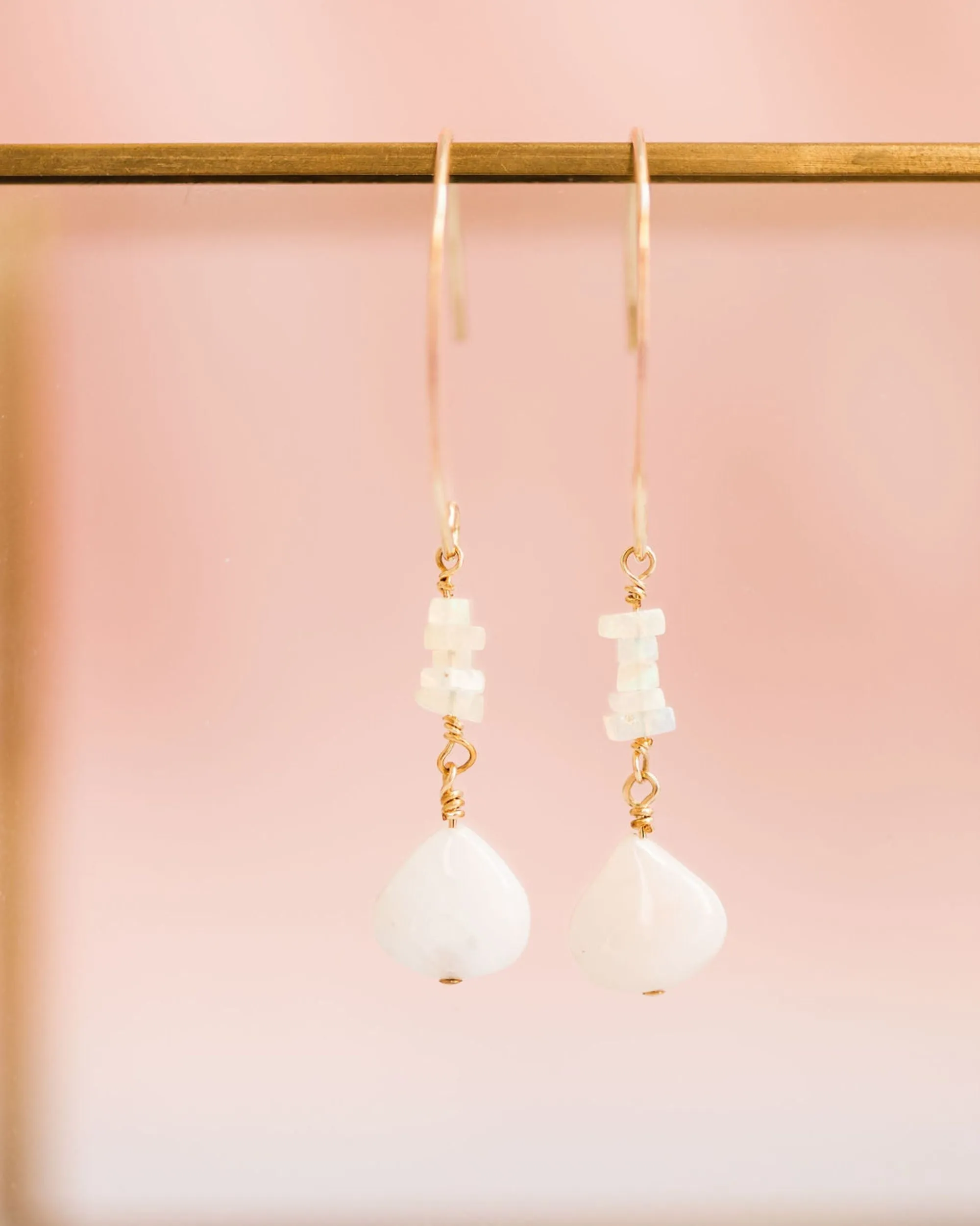 Opal Earrings - October