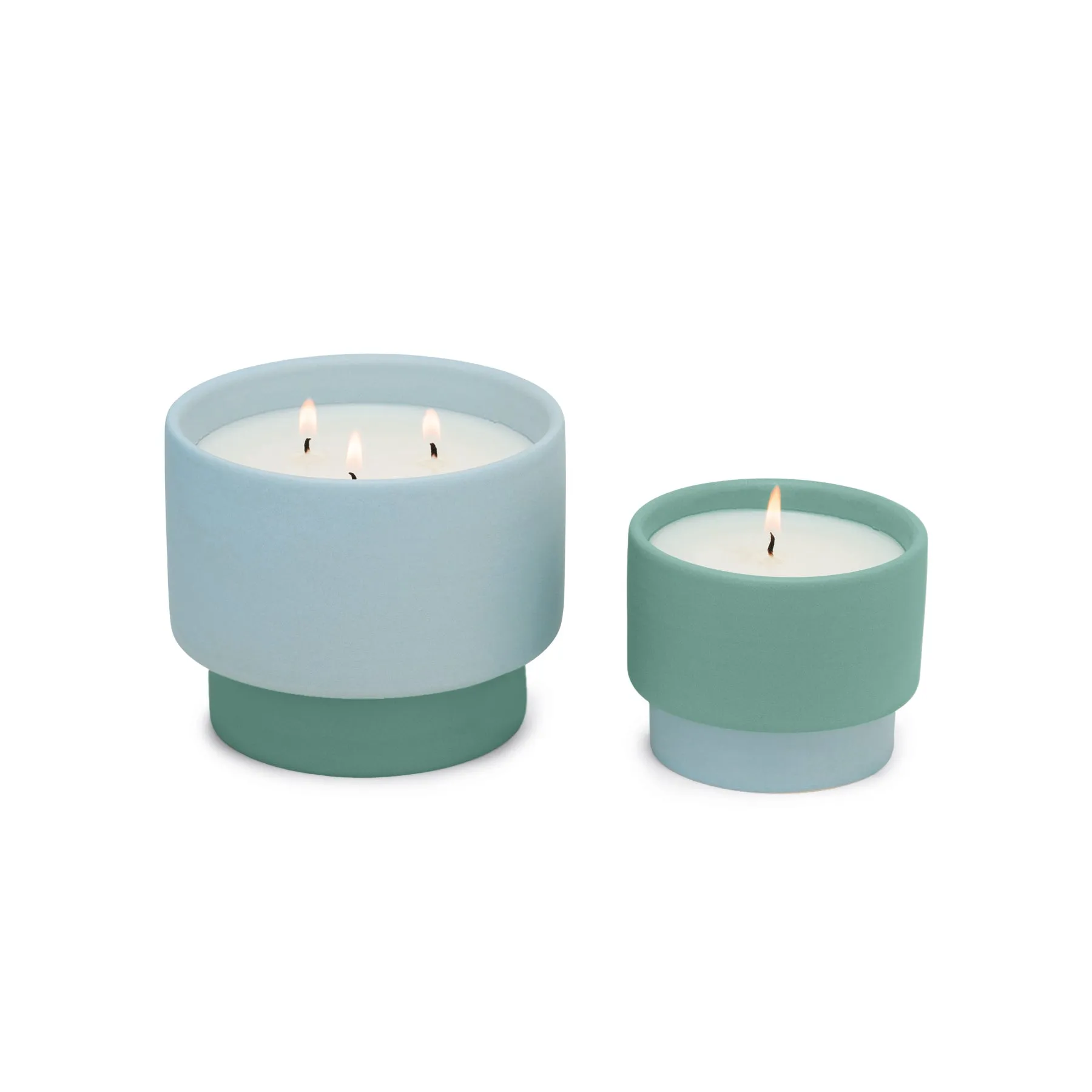 Paddy Wax Color Block Ceramic Vessel Candle