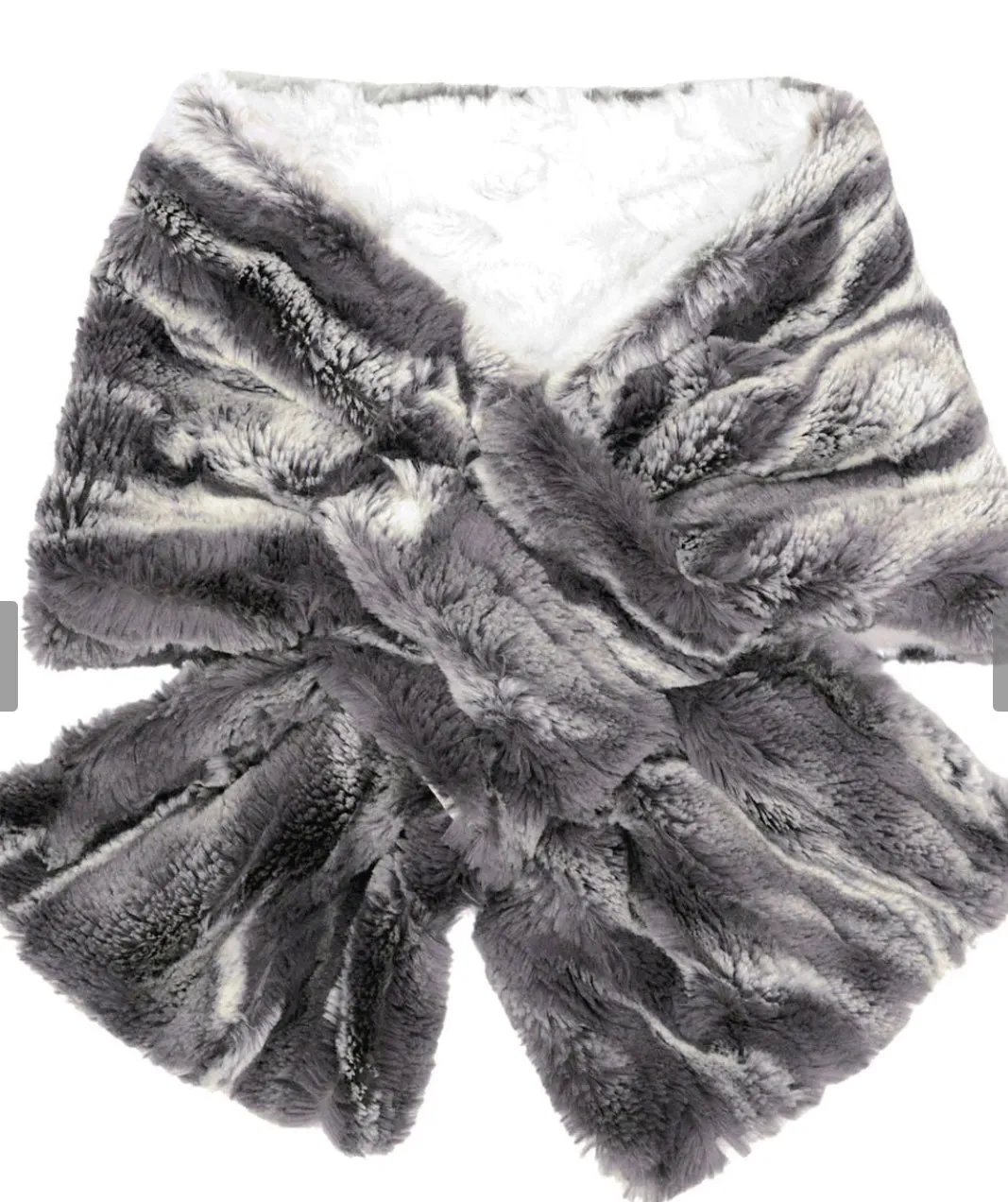 Pandemonium Faux Fur Pull Thru Scarf - Multiple Colors Available